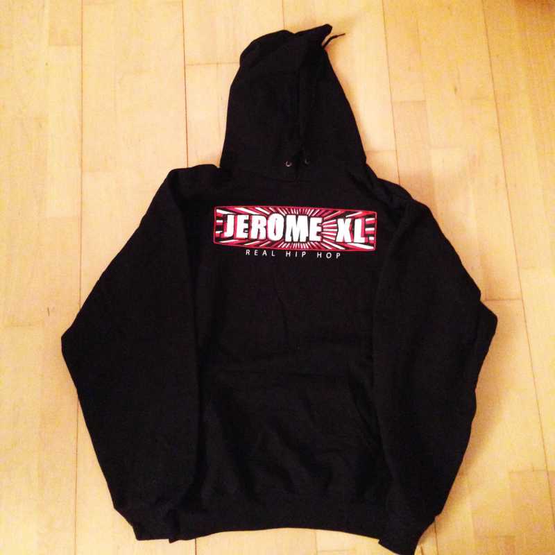 Jerome XL - Hoodie - Zwart